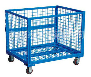 運(yùn)轉(zhuǎn)靈活的帶腳輪倉(cāng)儲(chǔ)籠